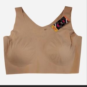 NWT Bali Pull Over Nude Wireless Bra Size 3X
